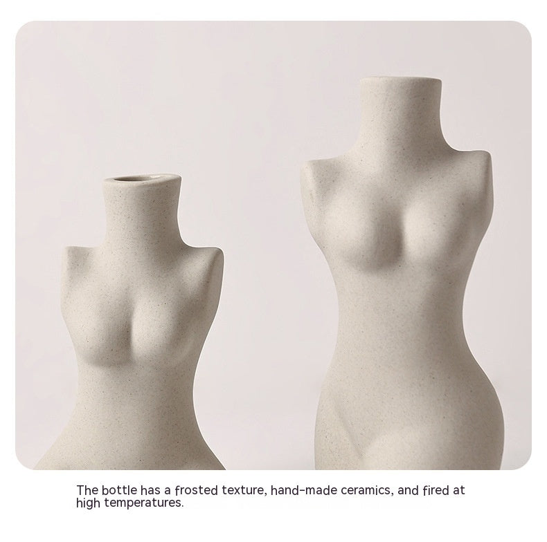 Körper Kunst Vase - Stil Keramik Skulptur