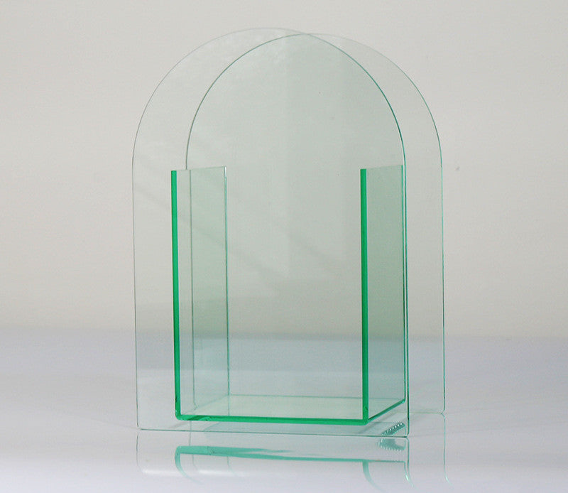 Colorful Acrylic Vase Color Illustration Ornament Vase