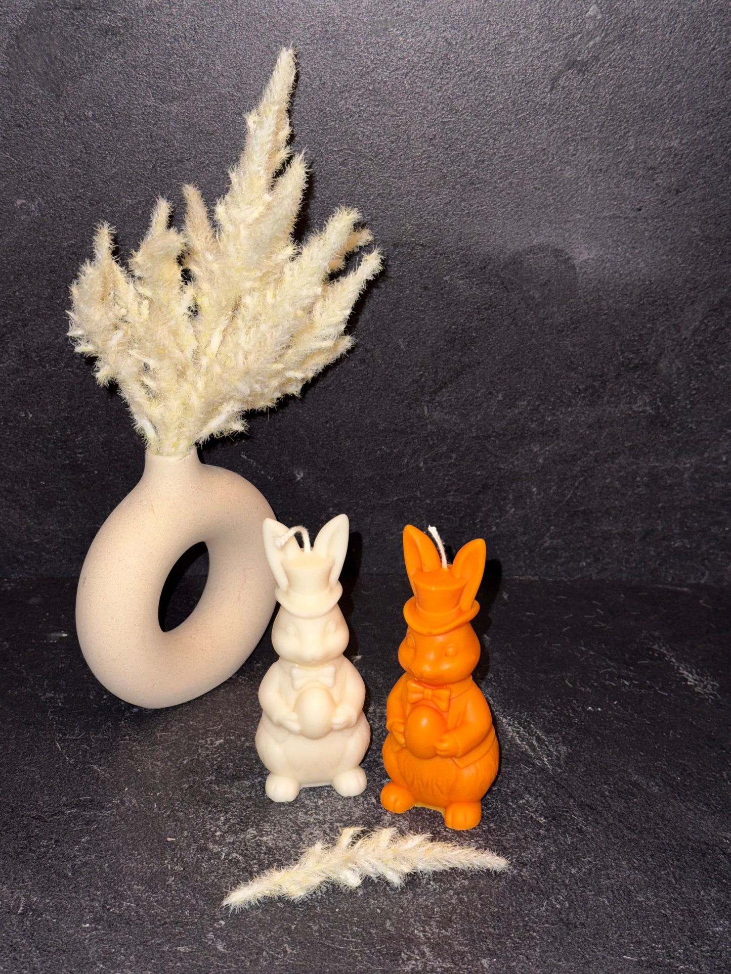 Osterhase Eleganza Kerze