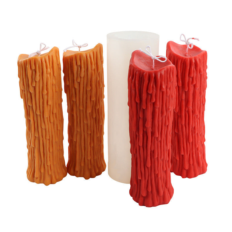 Skandinavischer Stil Silikon Kerzentränen Kerzenform