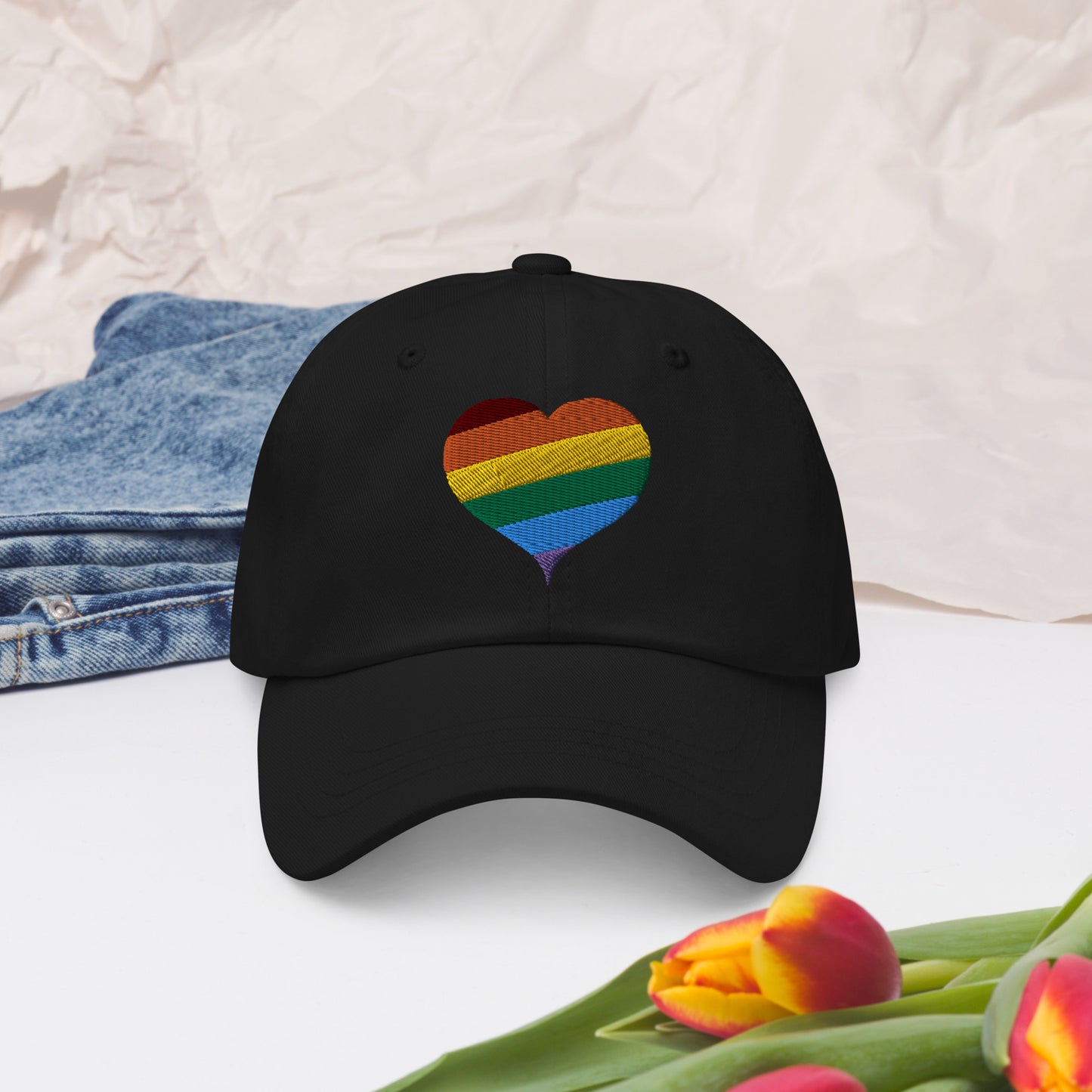 Regenbogenherz - Cap