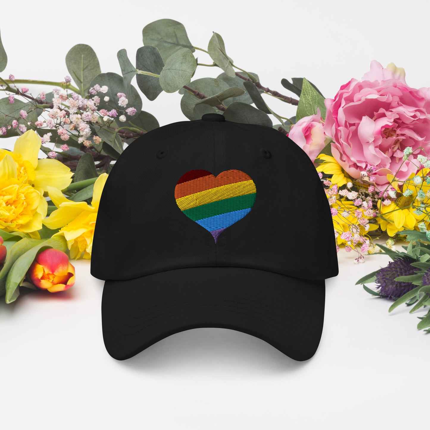 Regenbogenherz - Cap