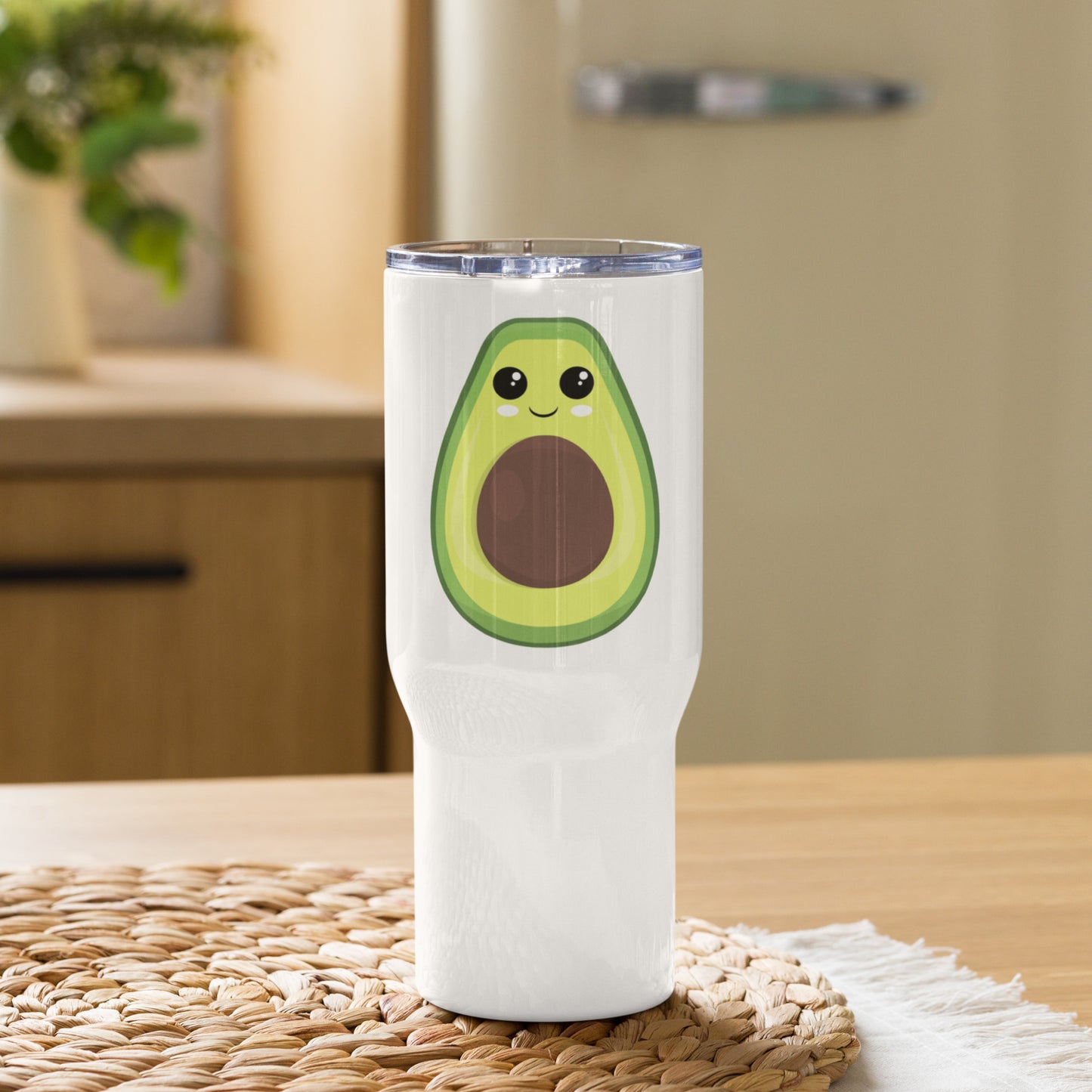 Avocado - Reisebecher mit Griff