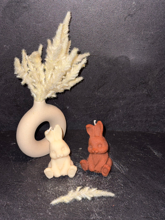 Frühlingshäschen Kerze