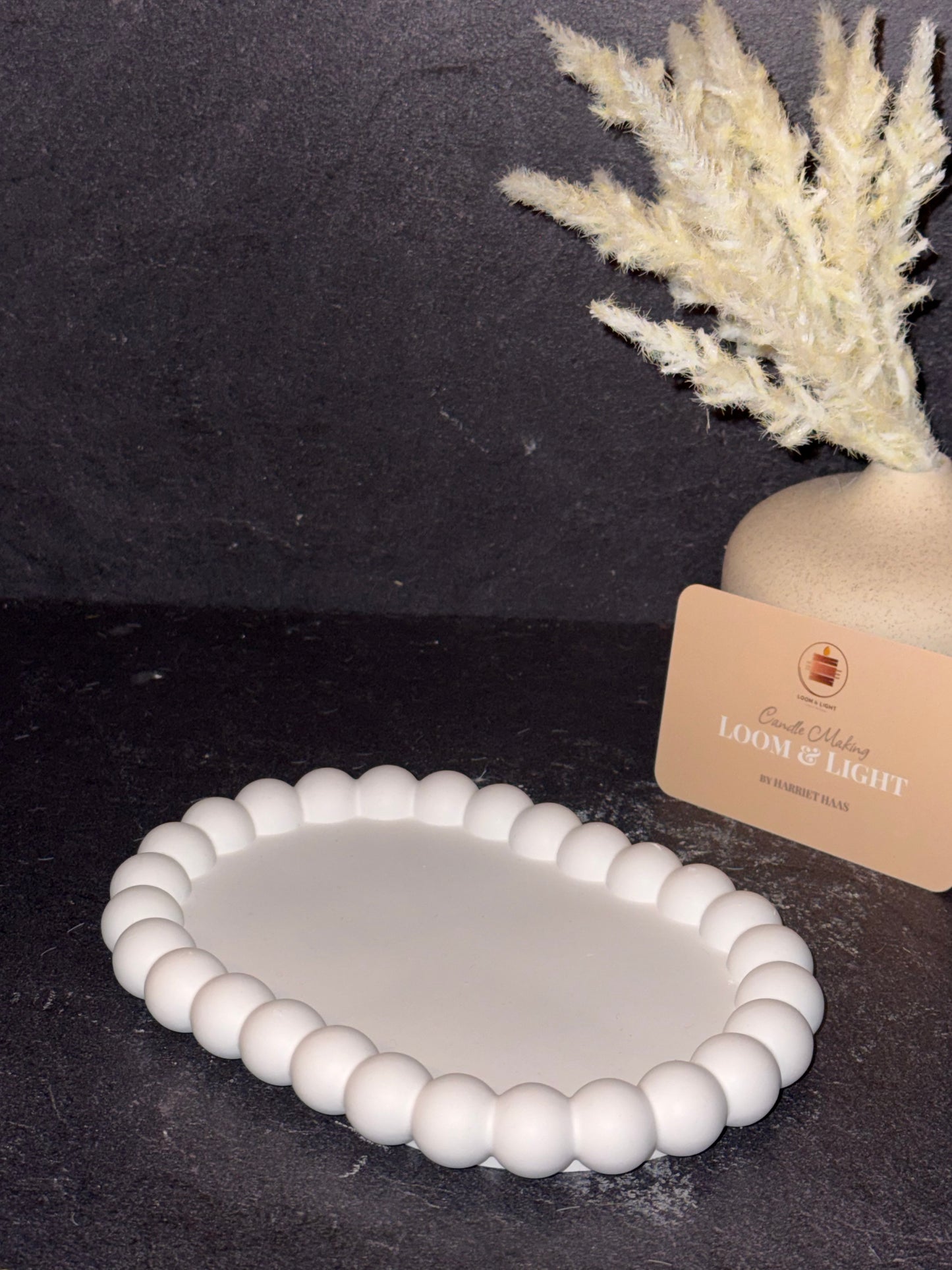 Ovaler Bubble-Untersetzer