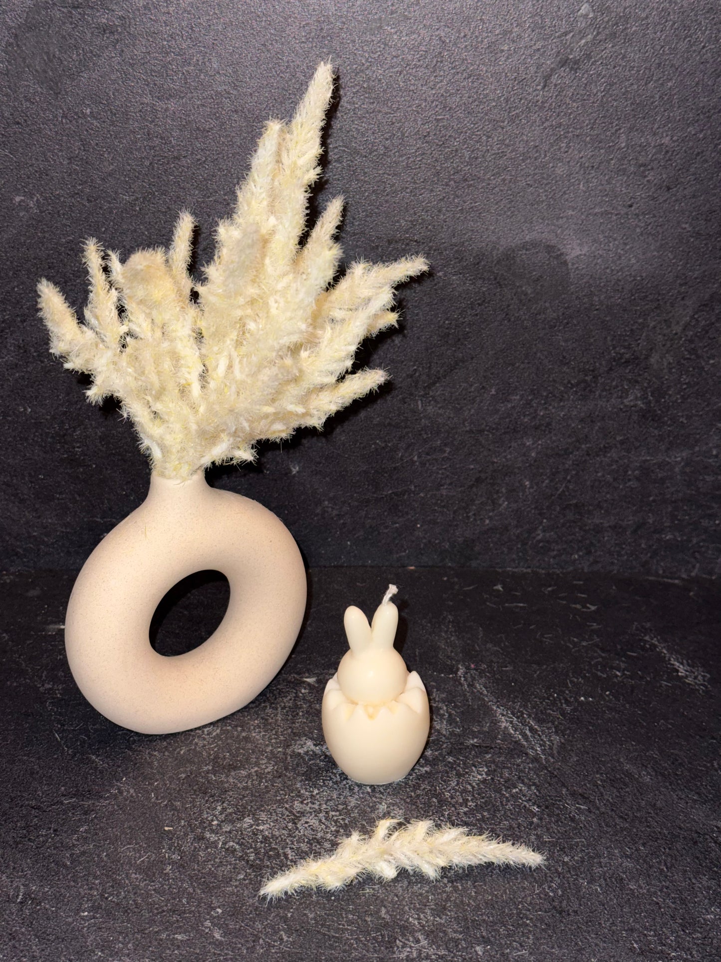 Osterzauber Ei & Schlüpfhase Kerze