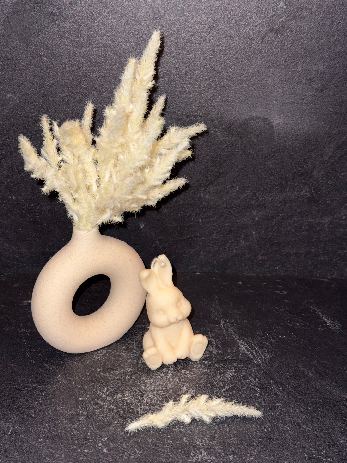 Frühlingshäschen Kerze