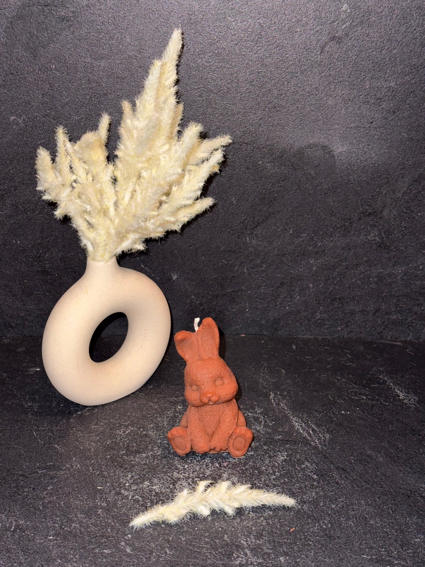 Frühlingshäschen Kerze