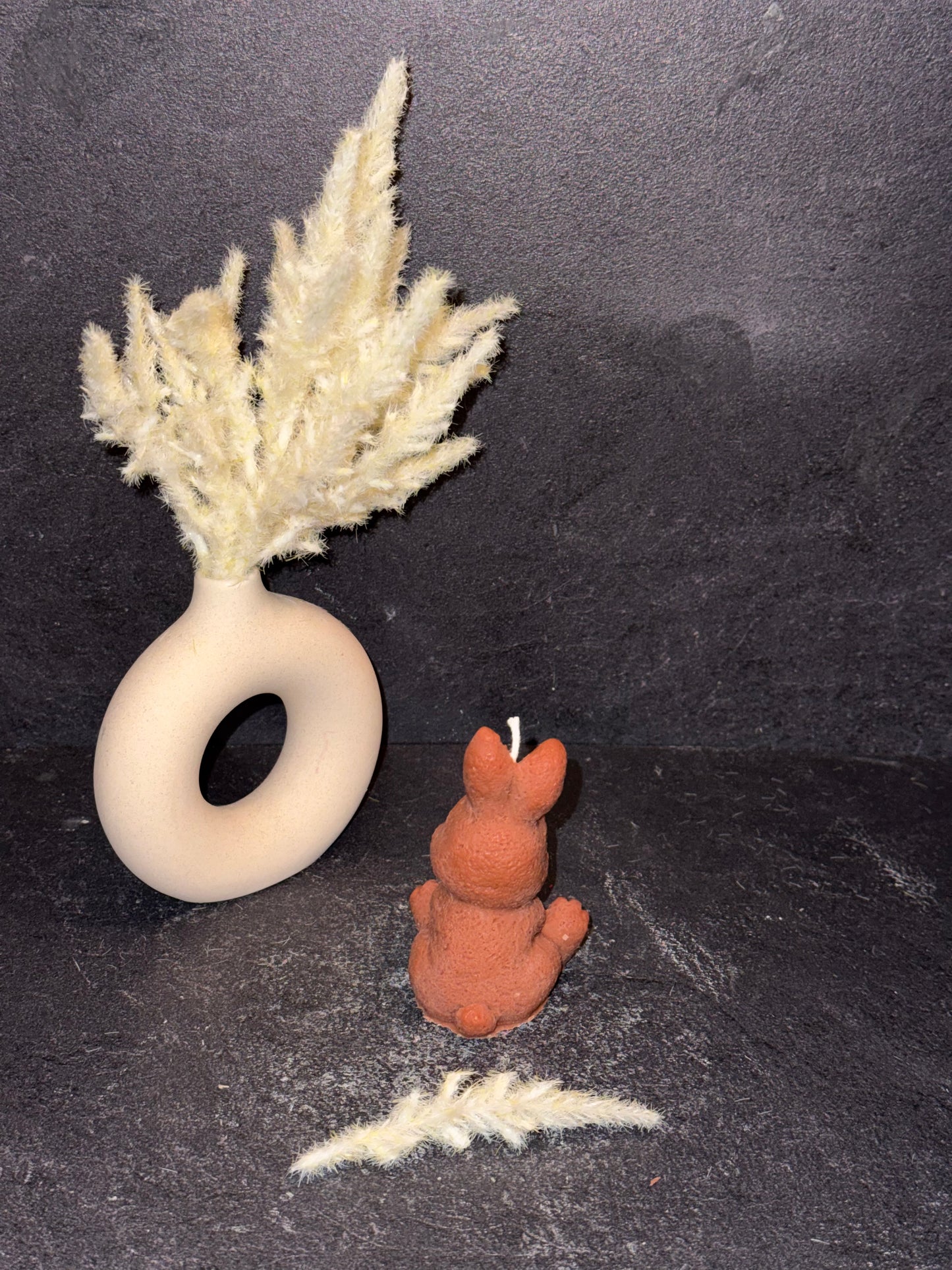 Frühlingshäschen Kerze