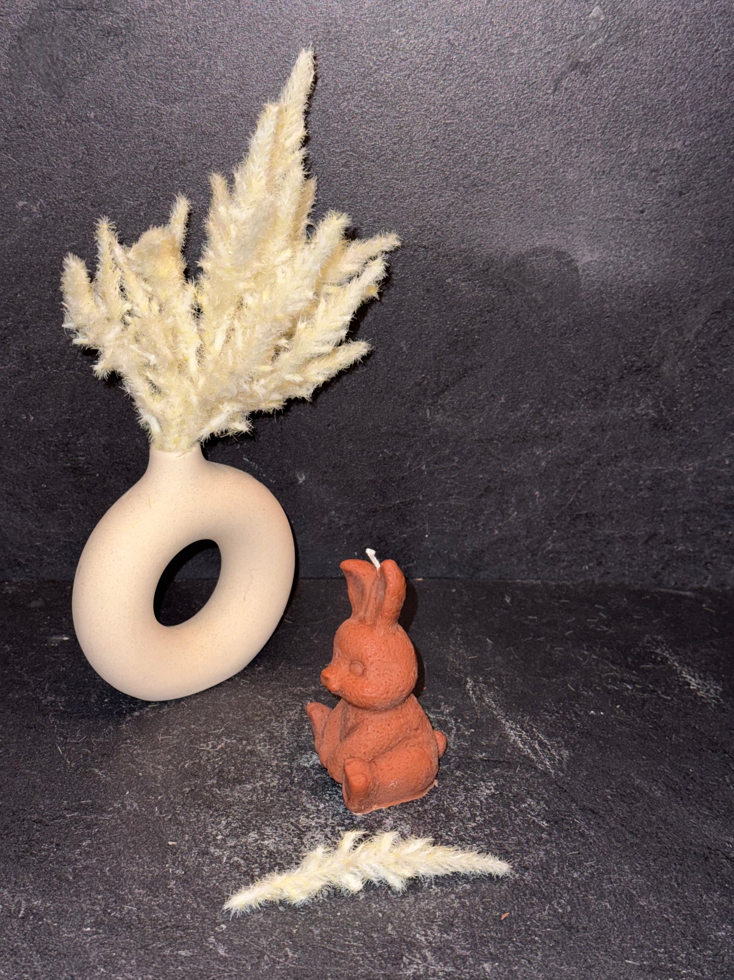 Frühlingshäschen Kerze