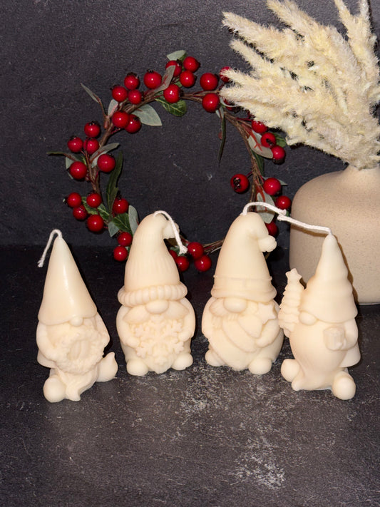 Weihnachtswichtel-Kerzen