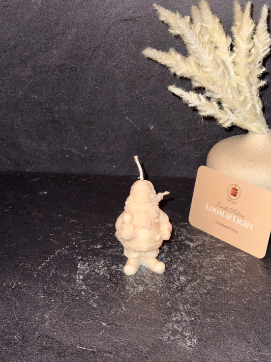 Weihnachtsmann-Kerze