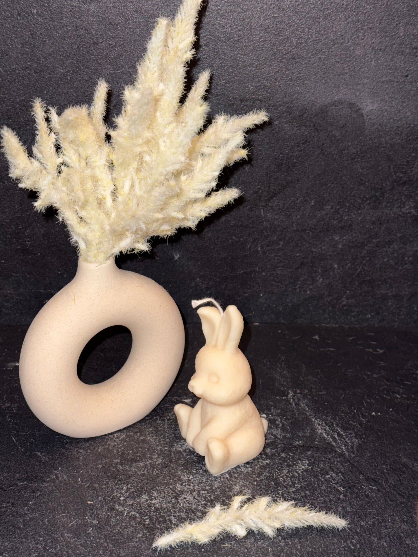 Frühlingshäschen Kerze