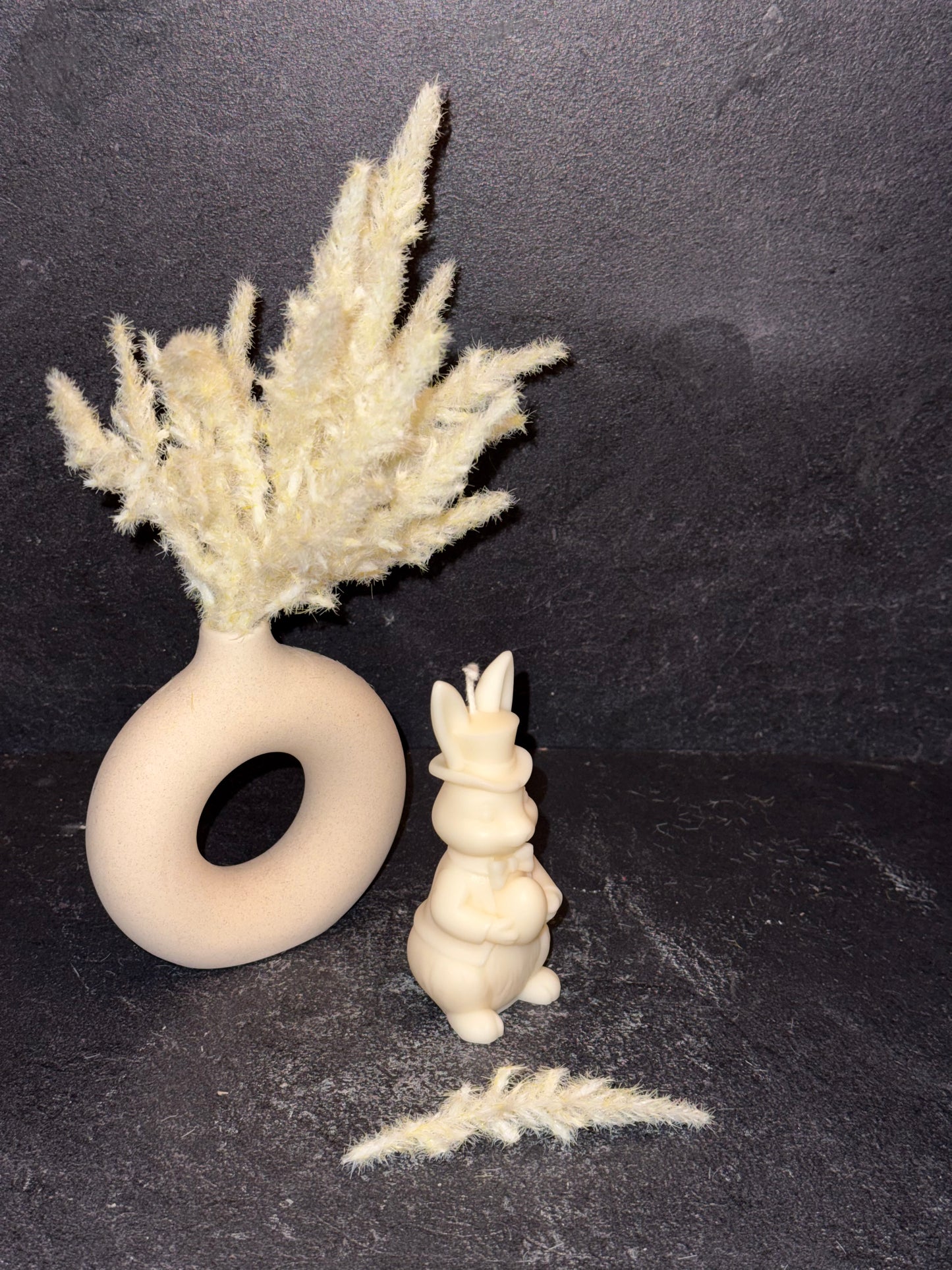 Osterhase Eleganza Kerze