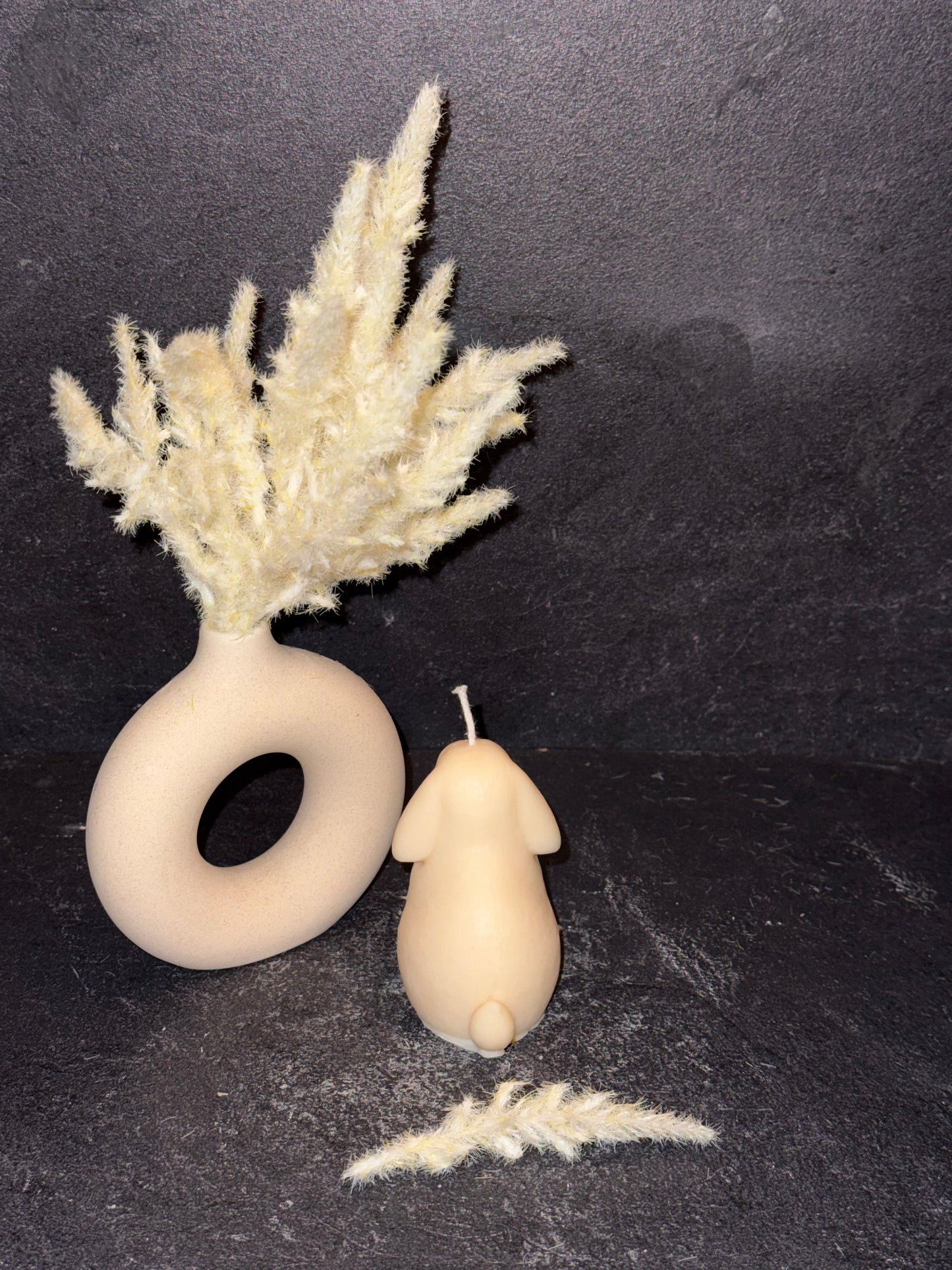 Osterhase „Lumi“ Kerze